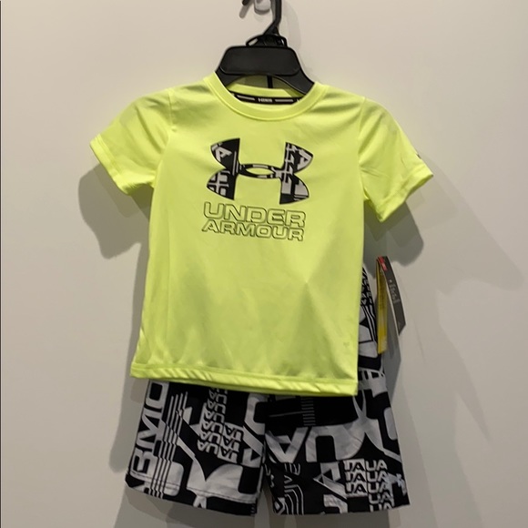 baby boy under armour swim trunks